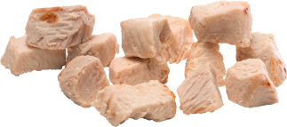 Cubitos de filet de pechuga - Fully Cooked Chicken Breast Dices